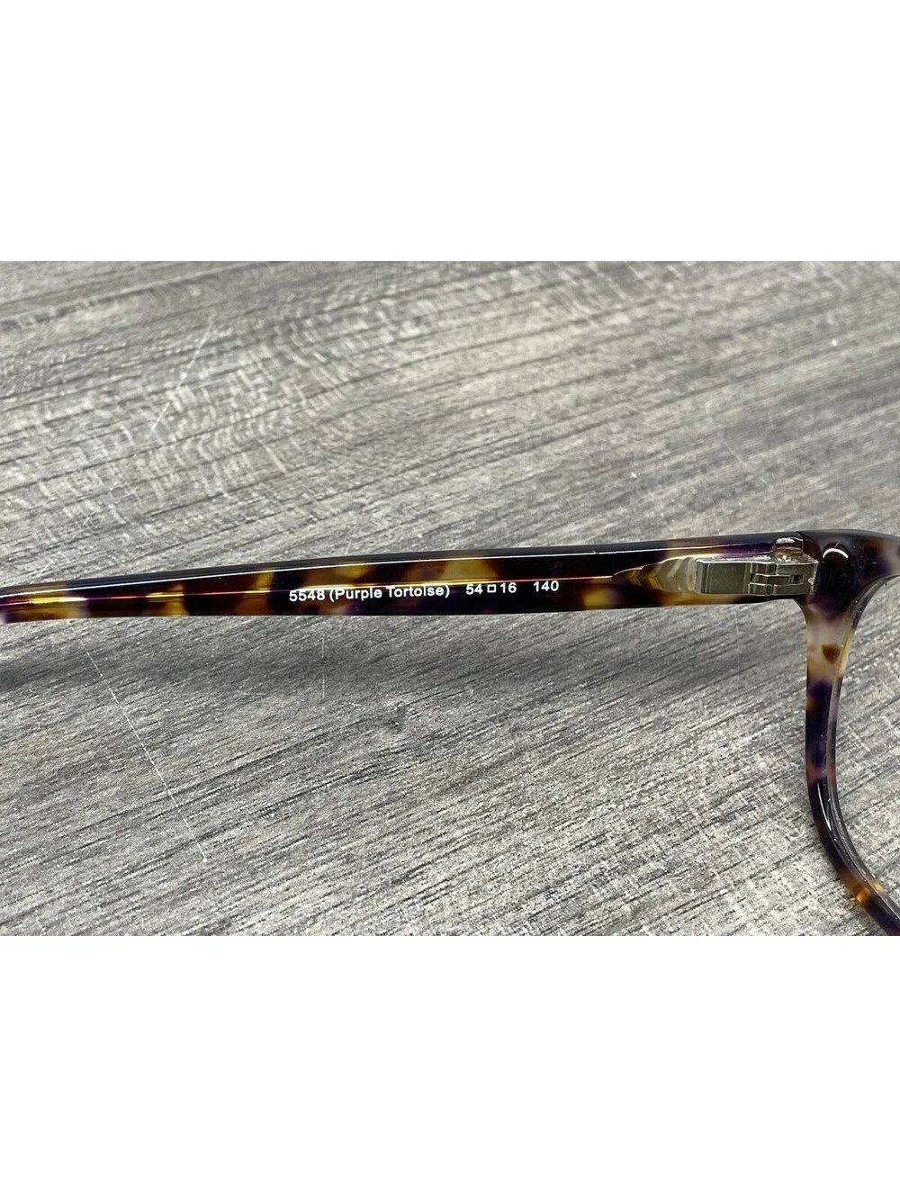 Coach HC 6103 5548 Eyeglasses Purple Tortoise 54[]16-140 Authentic Frames Only